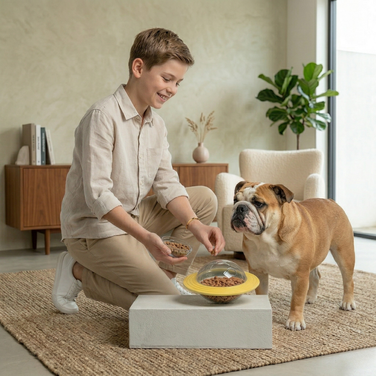 OrbitIQ 3-in-1 Interactive Dog Toy