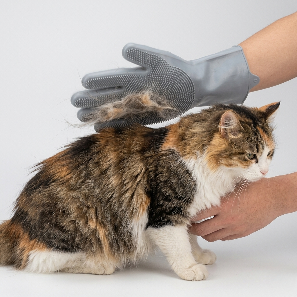 Silicone Pet Grooming Glove