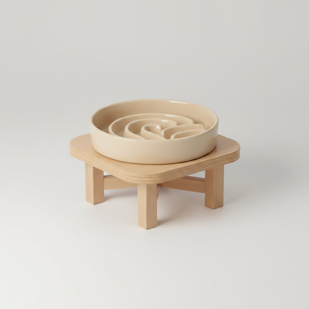 Wave Slow Feeder Dog Bowls