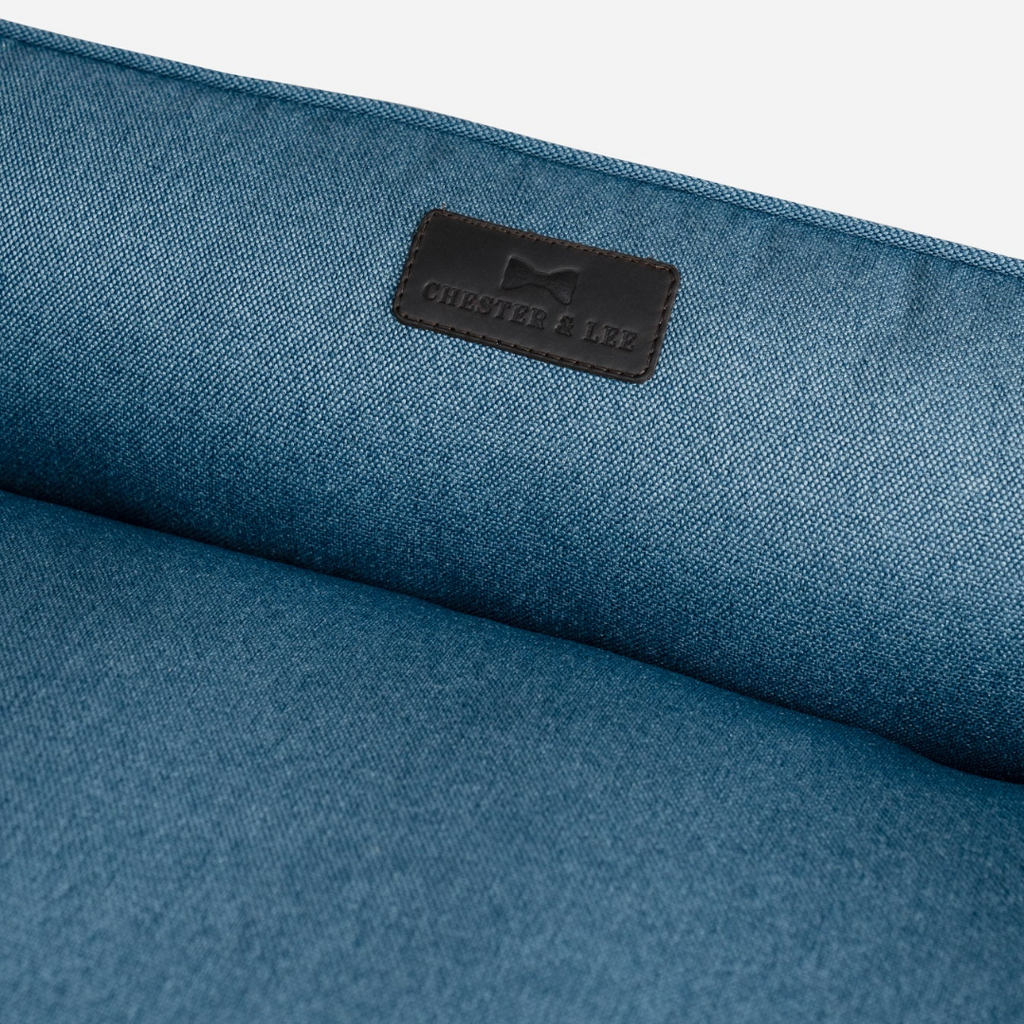 Chester & Lee | Cotton Sleeper Dog Bed Denim