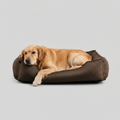Chester & Lee | Cotton Sleeper Dog Bed Brown