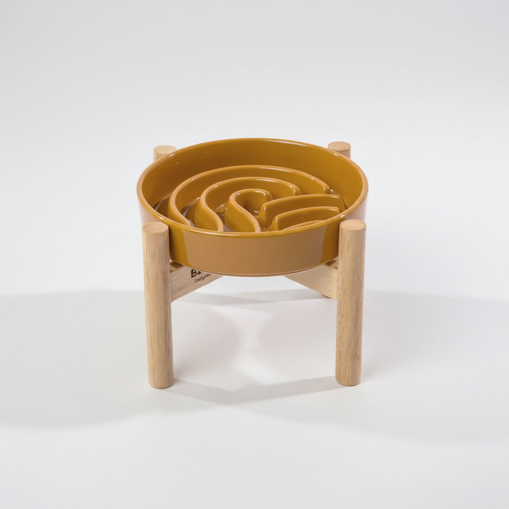 Wave Slow Feeder Dog Bowls