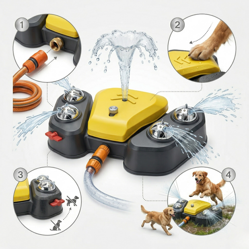 AquaPaw  Outdoor Play & Hydration Station