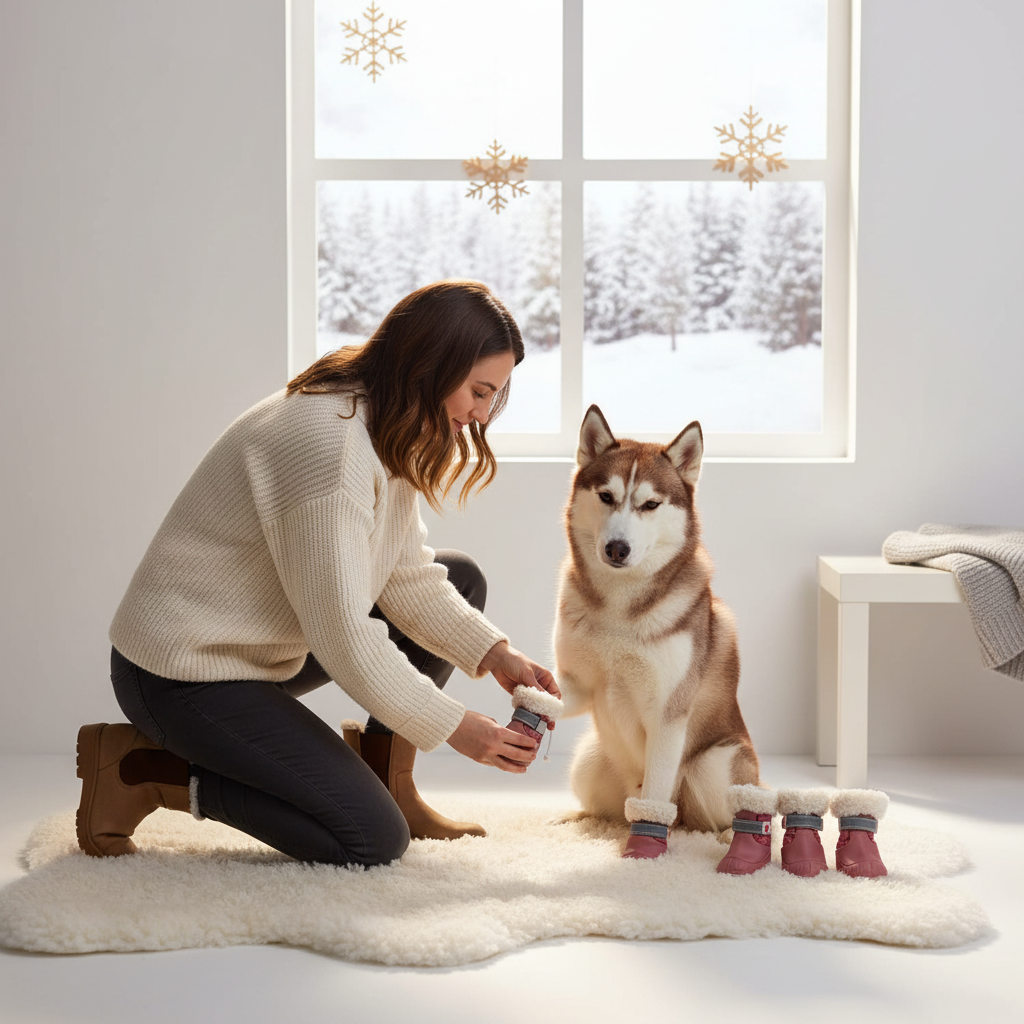 The Stassi- Dog Snow Boots