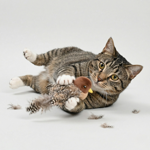 Flapping Bird Interactive Cat Toy