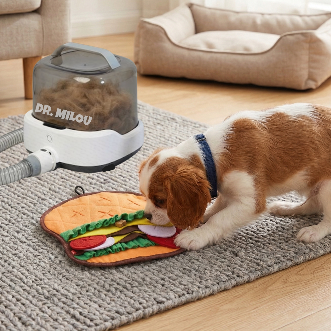 CalmCare™ Cordless Vacuum Grooming Kit by Dr. Milou