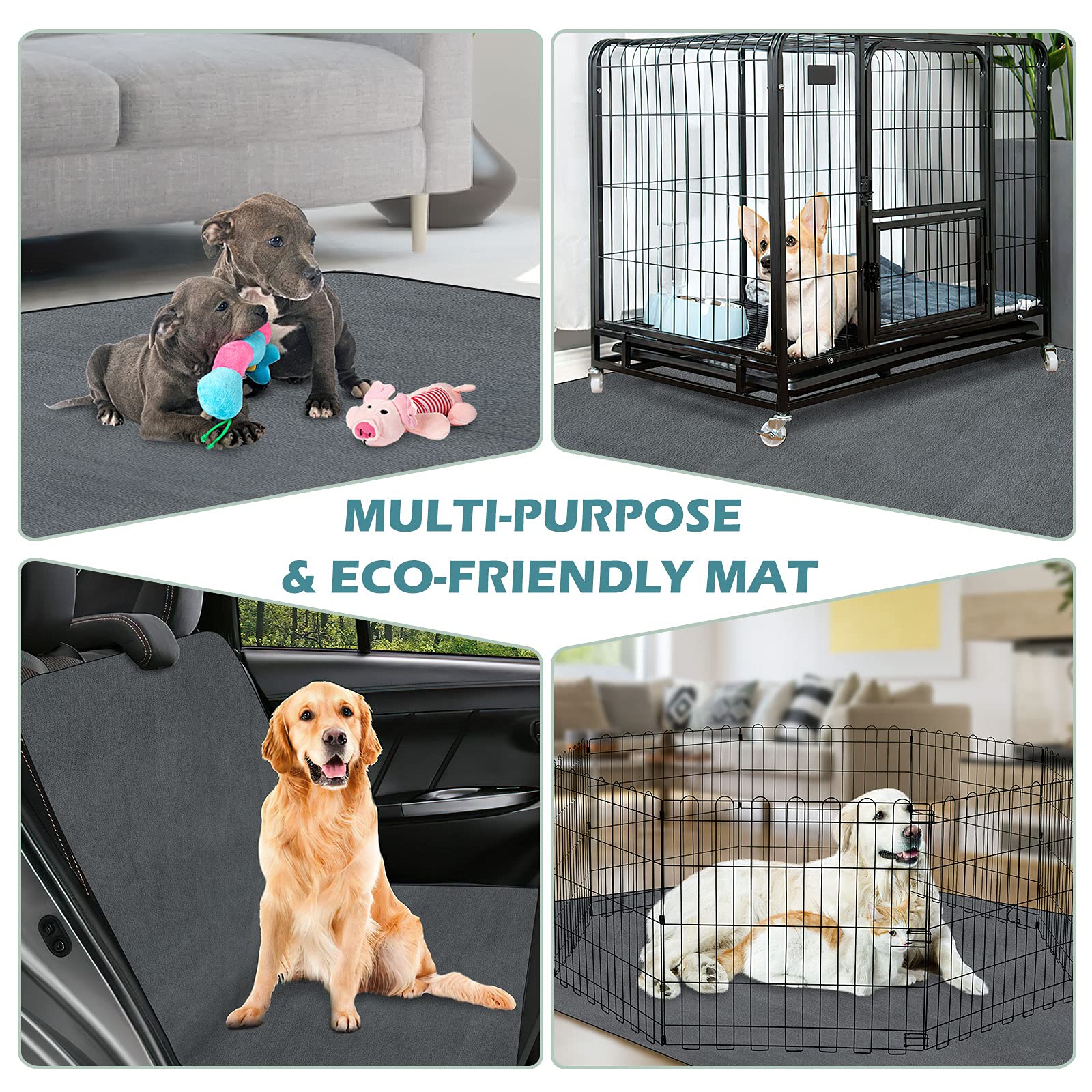 Washable Pee Pad for Dogs Non-Slip Extra Large