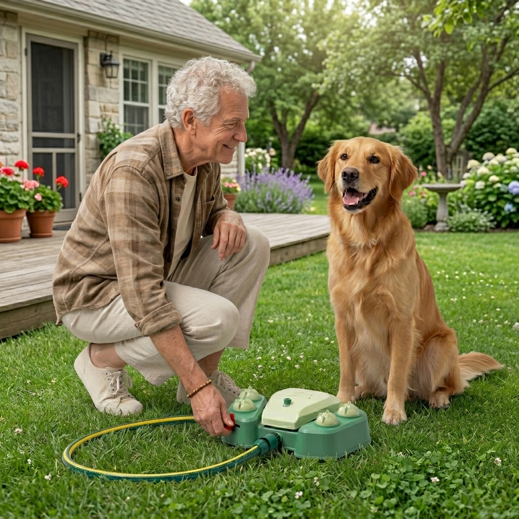 AquaPaw  Outdoor Play & Hydration Station