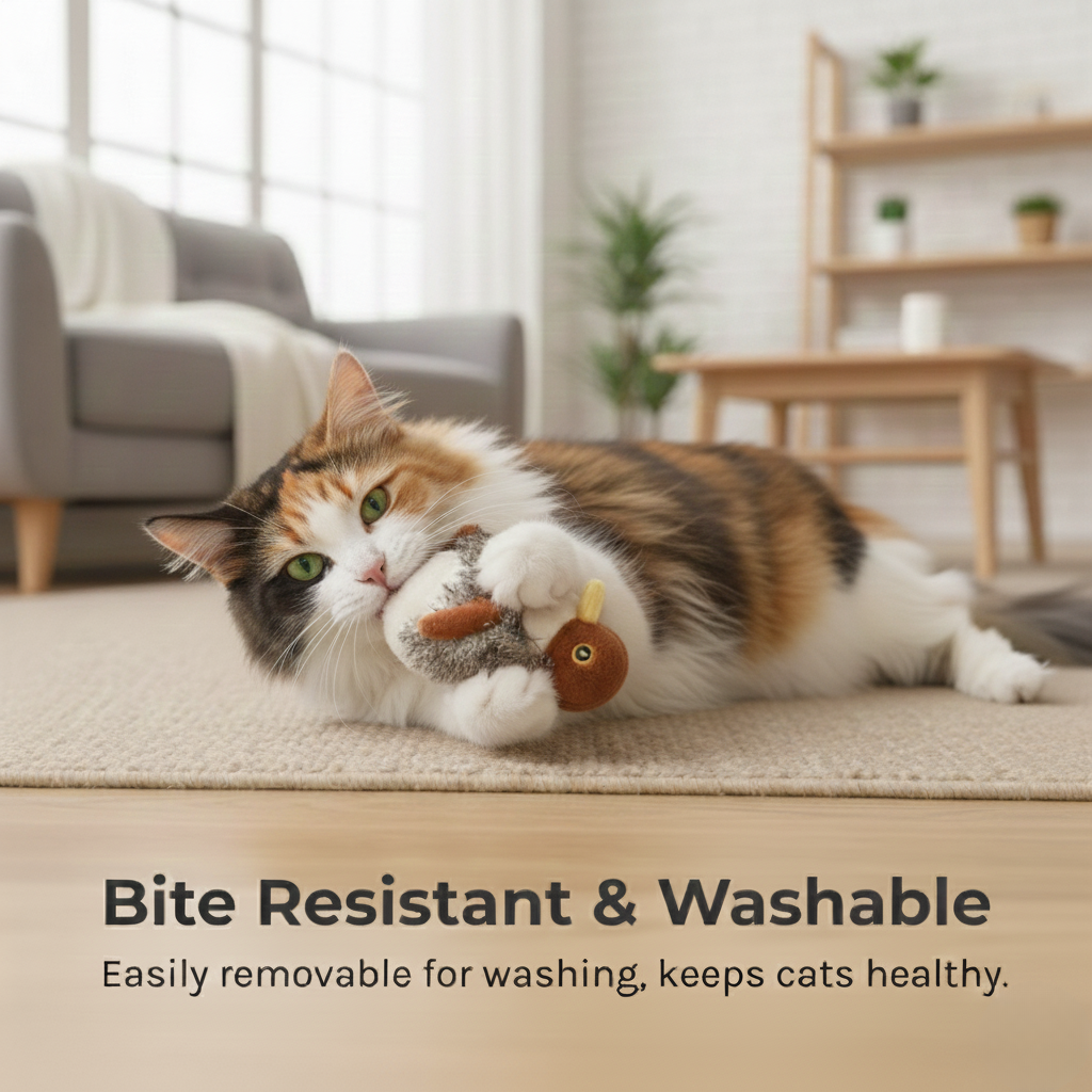 Flapping Bird Interactive Cat Toy