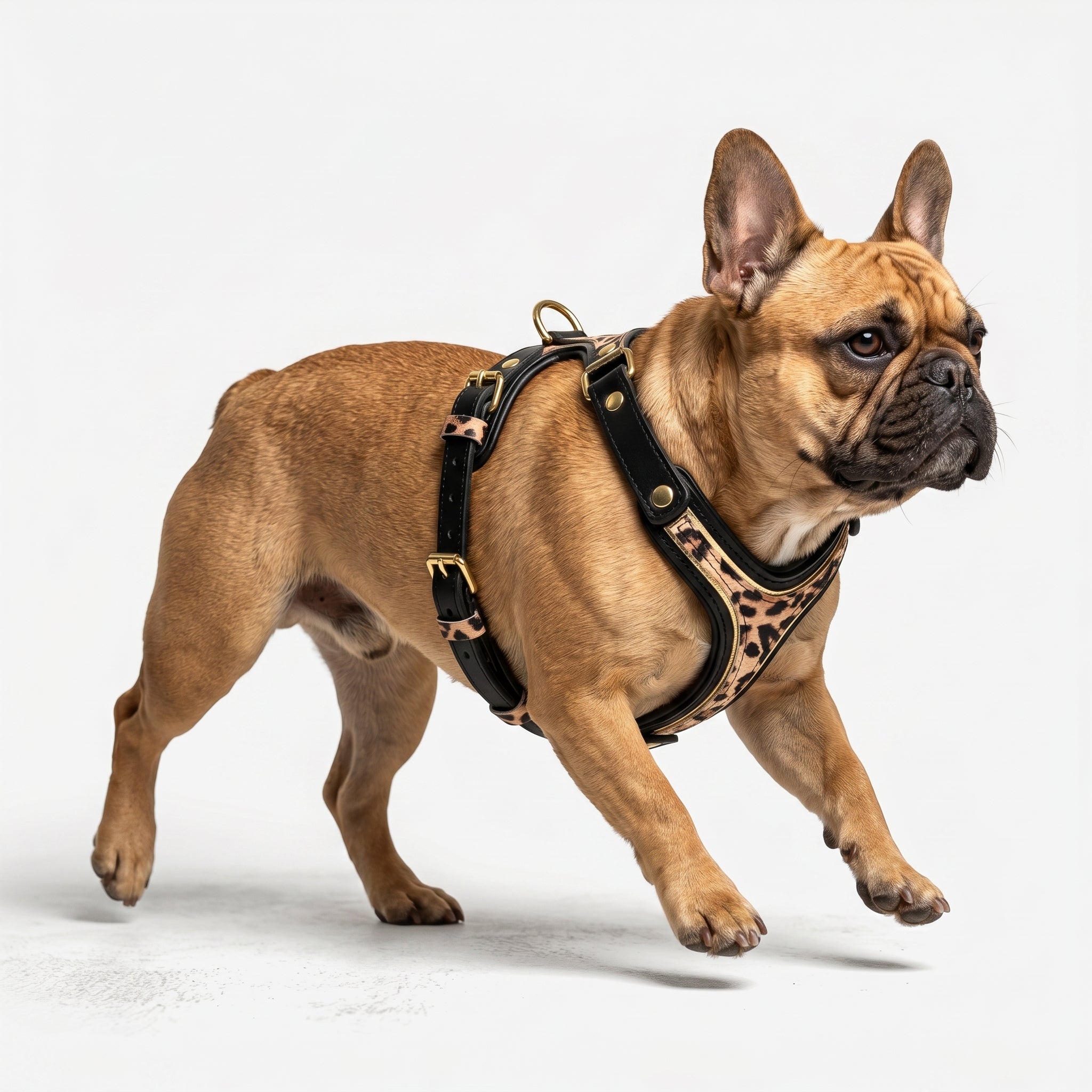 The Leopard Harness Small to Medium Size