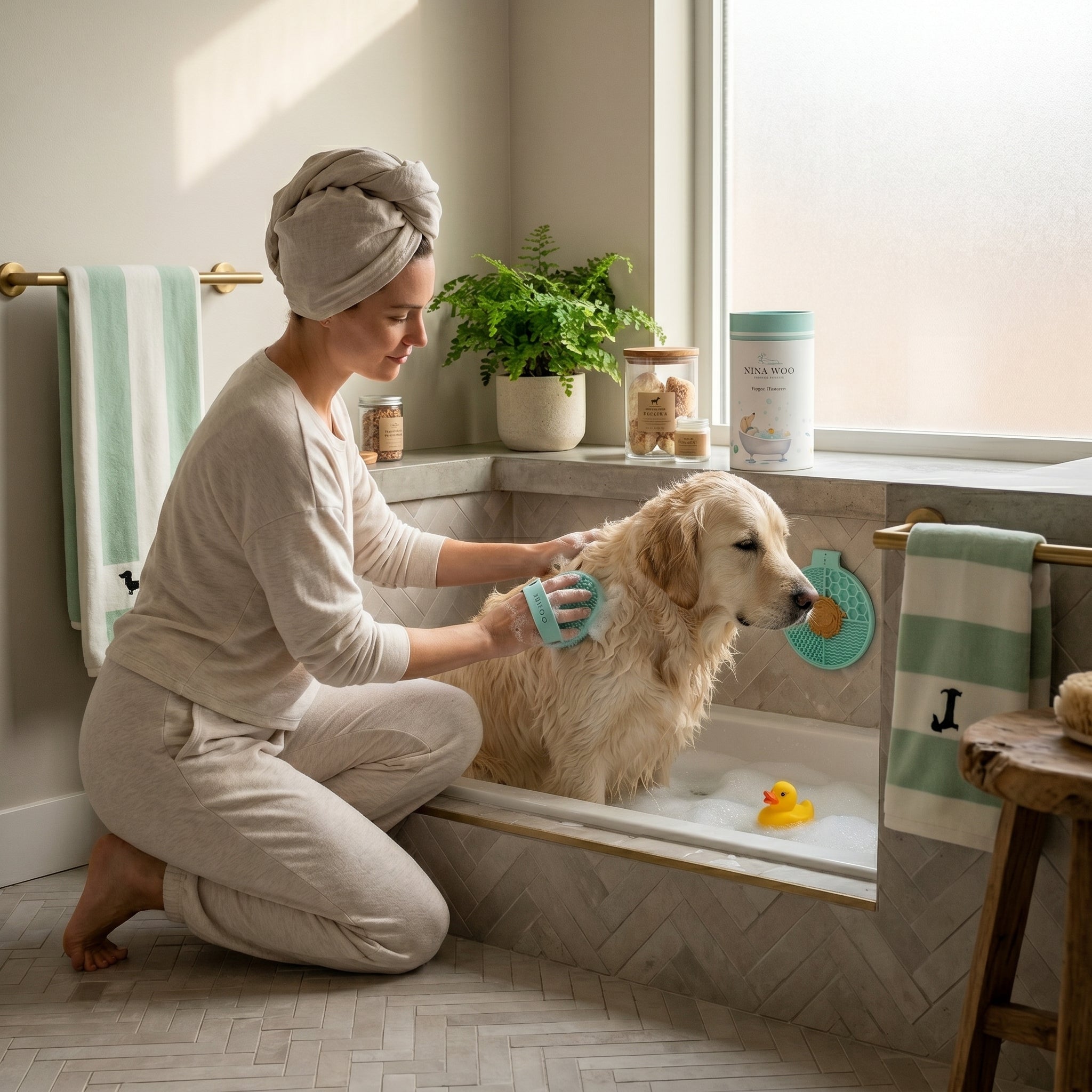 Bath Kit for Dogs – Grooming Set