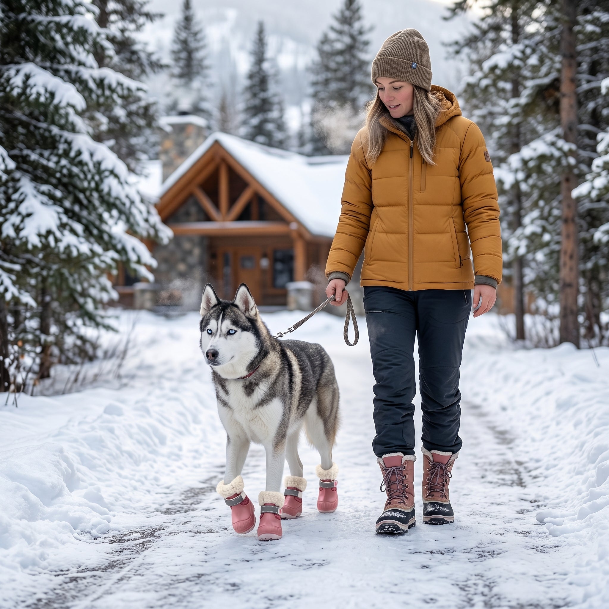 The Stassi- Dog Snow Boots