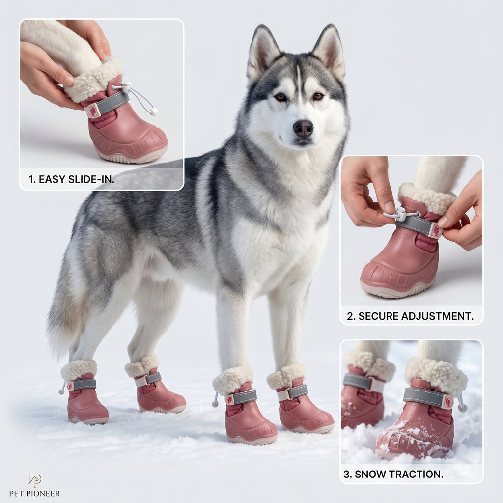 The Stassi- Dog Snow Boots