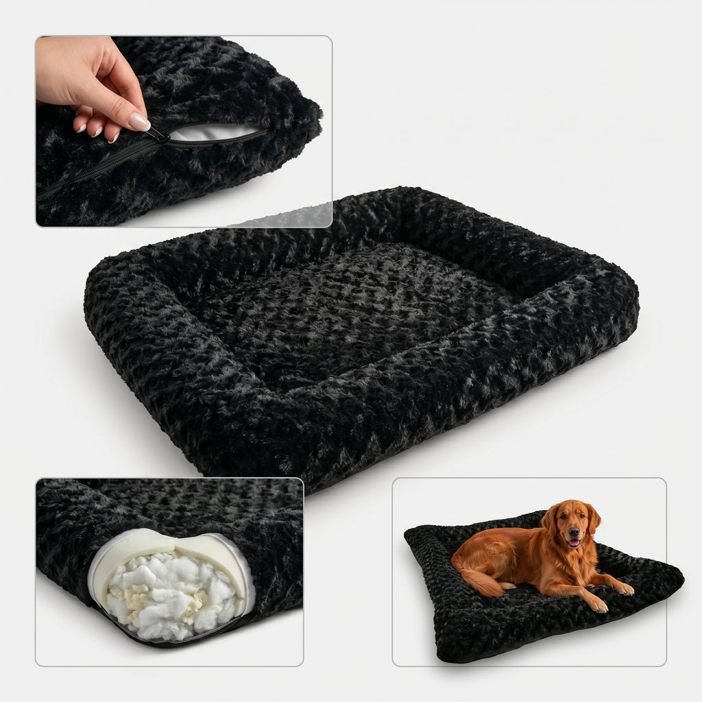 Dog Bed - Rectangle Bolstered Furvana™