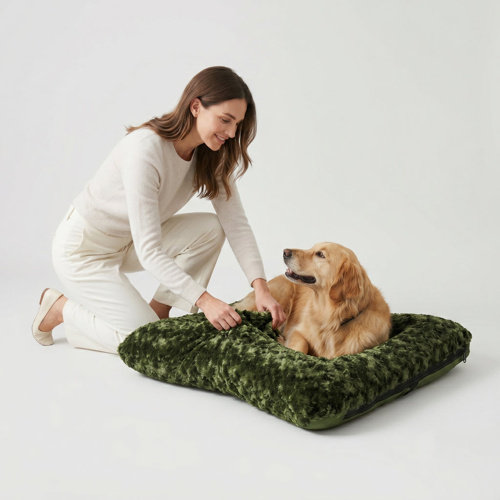 Dog Bed - Rectangle Bolstered Furvana™