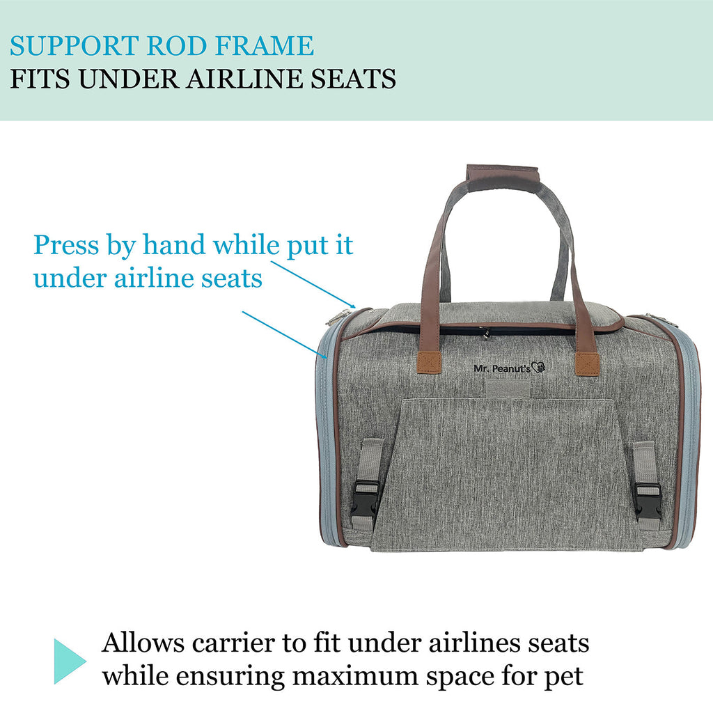 Mr. Peanut's Standard Size Airline Compliant Pet Carrier