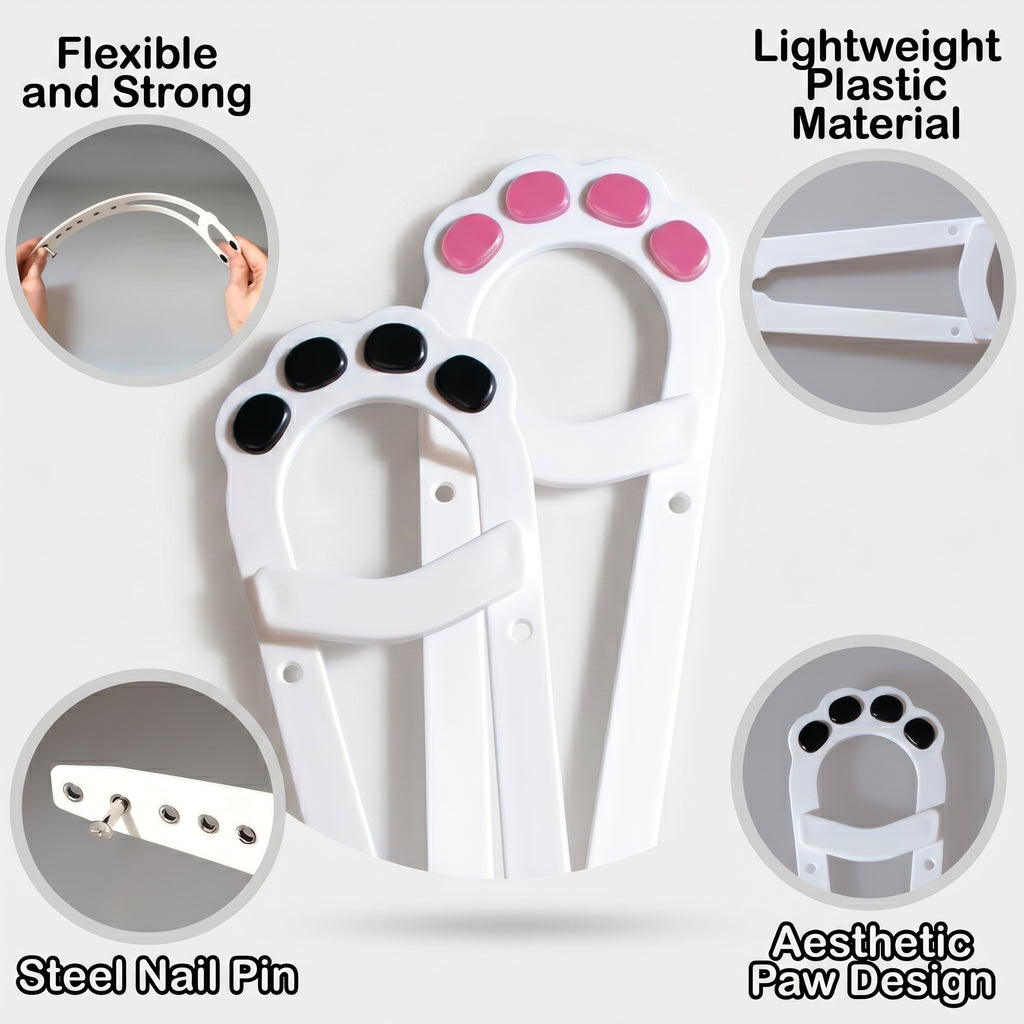 No-Punch Pet Door Strap Latch