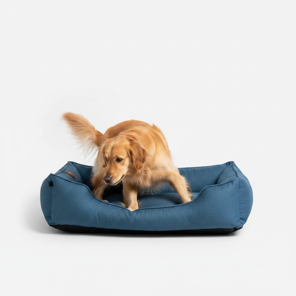 Chester & Lee | Cotton Sleeper Dog Bed Denim