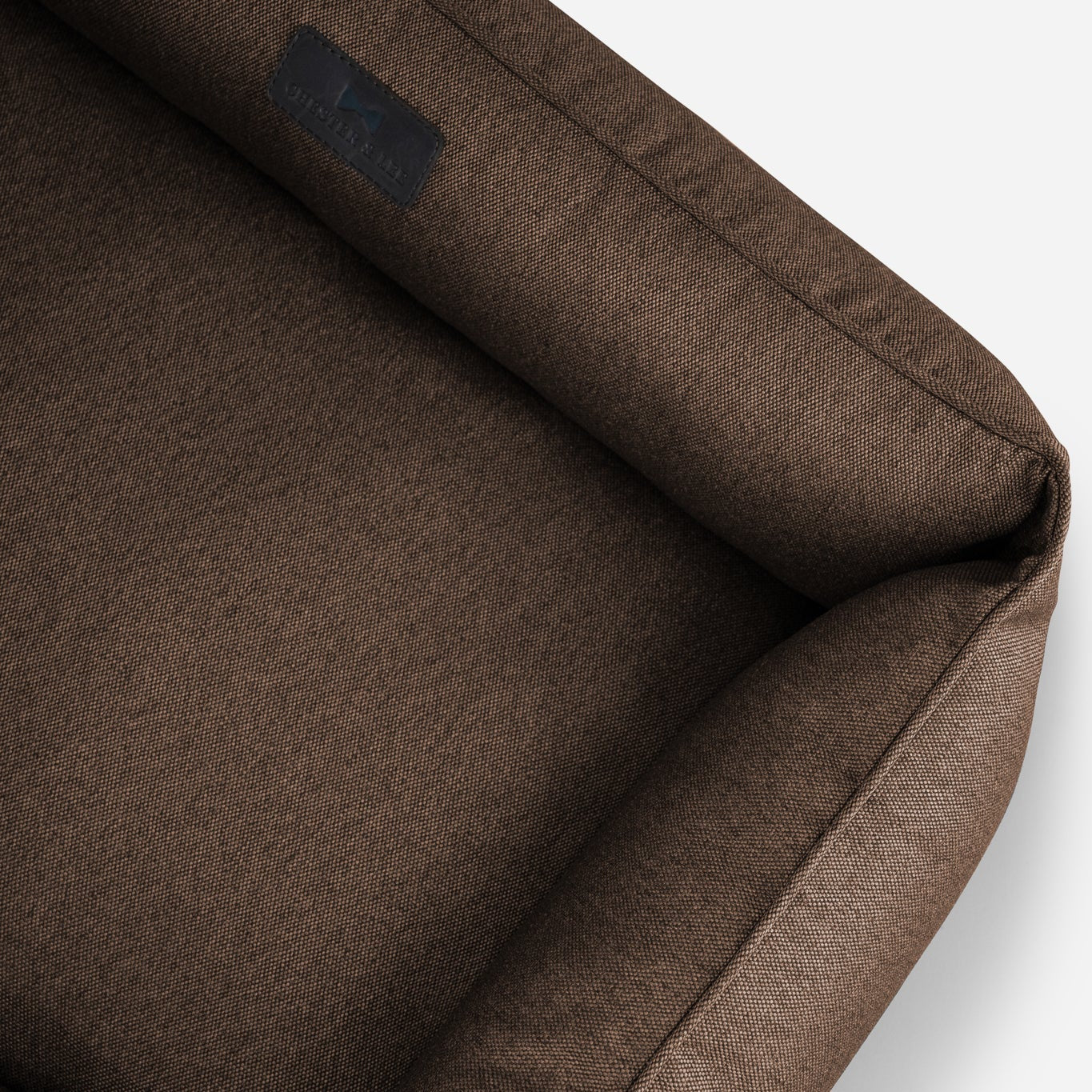 Chester & Lee | Cotton Sleeper Dog Bed Brown