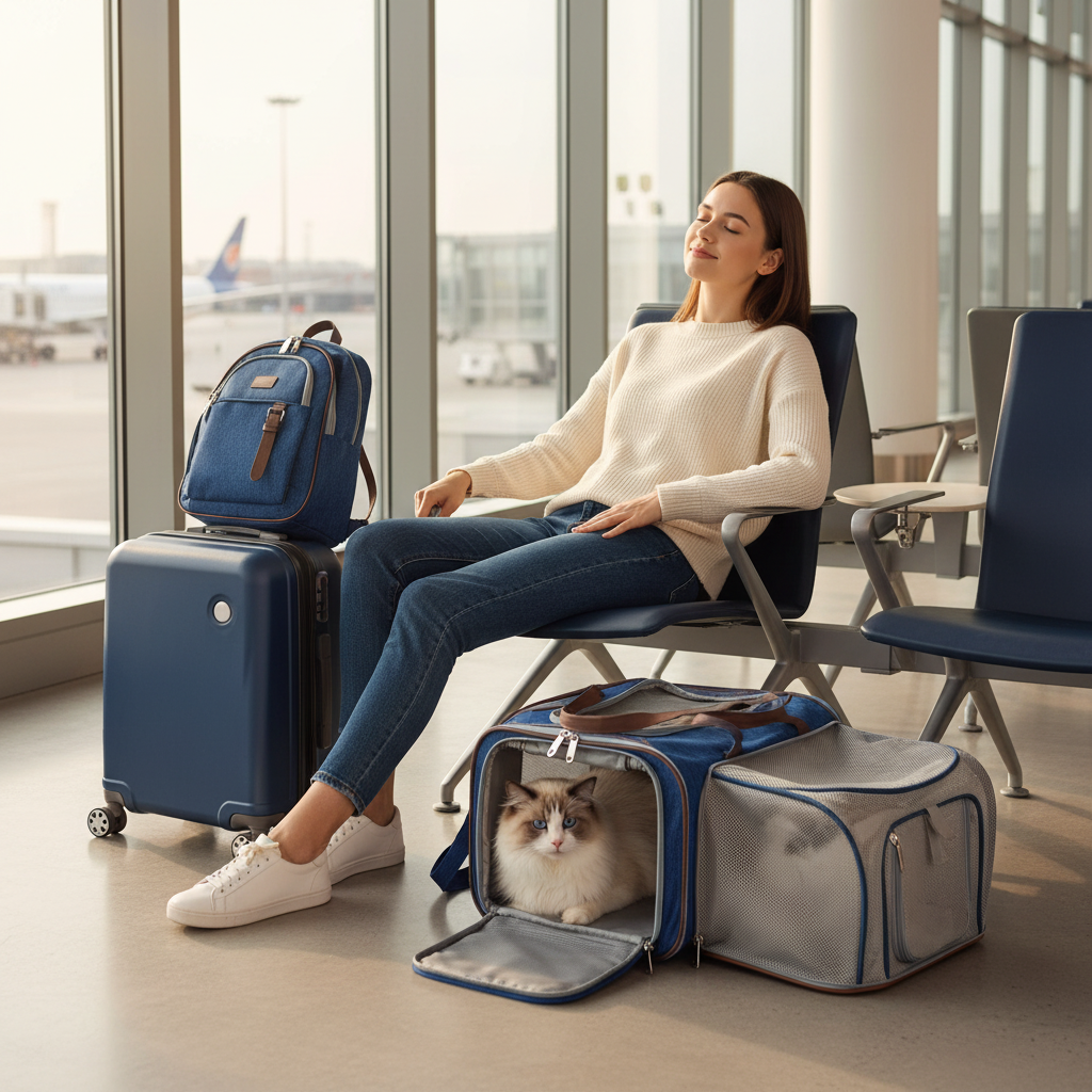 Mr. Peanut's Standard Size Airline Compliant Pet Carrier