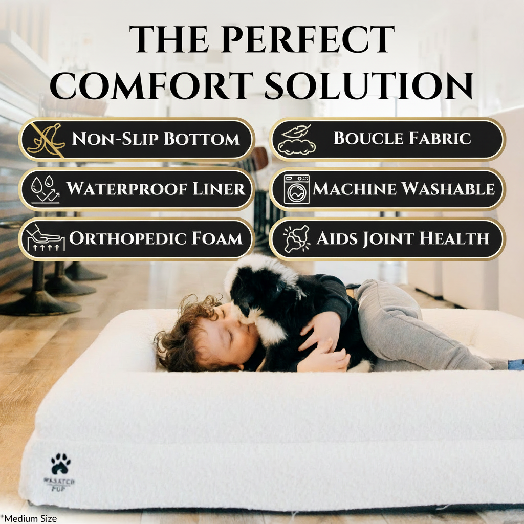 Luxury Orthopedic Dog Bed