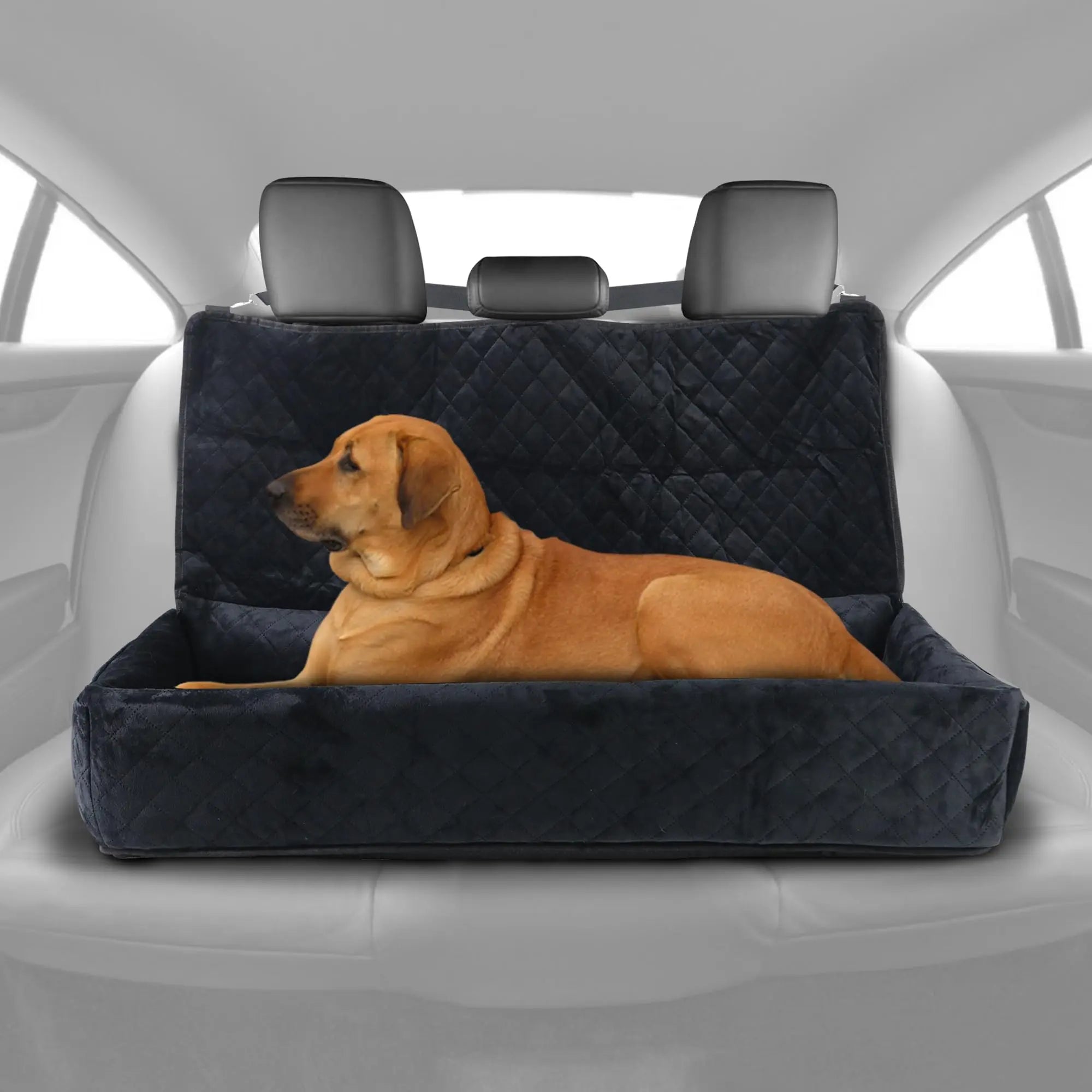 Huntley Pet Dog Car Seat for Large Dogs Black