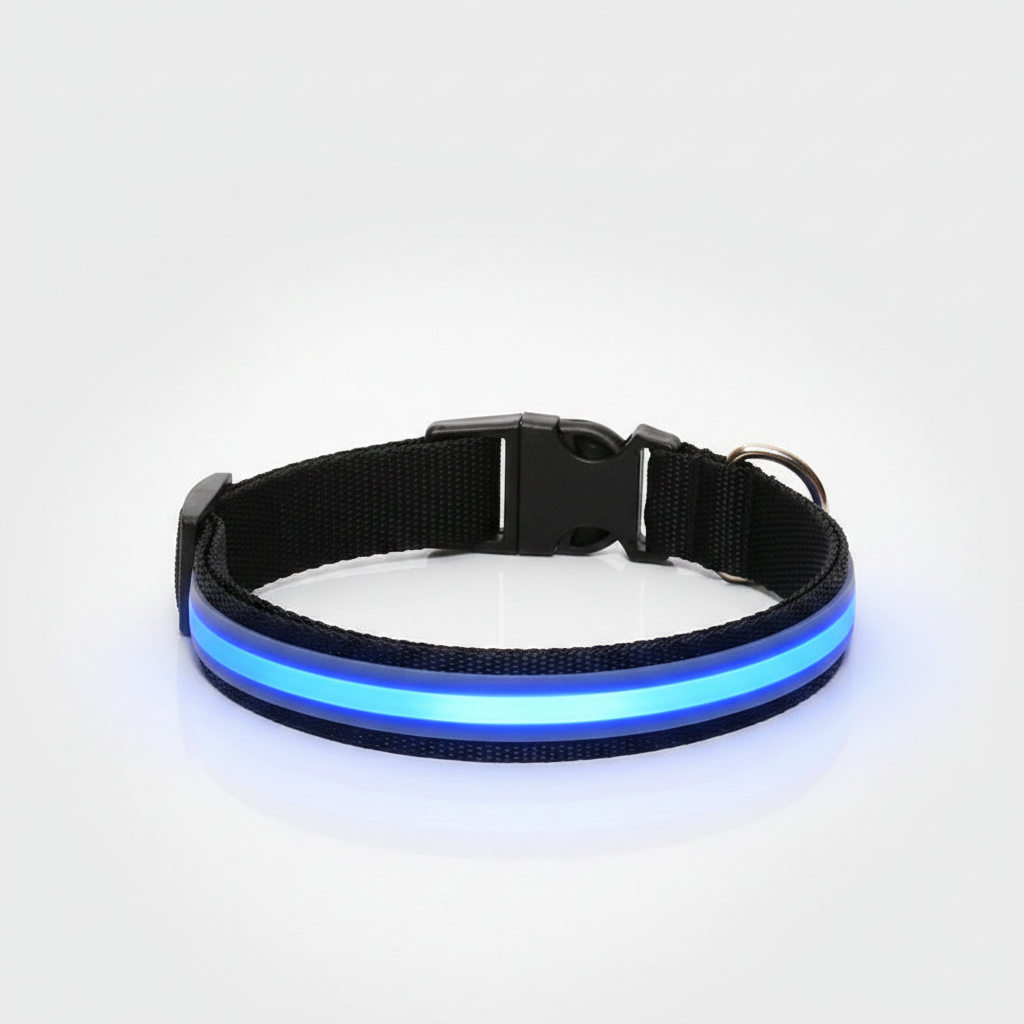 Milou & Lumi LED Glowing Pet Collar - Rainbow