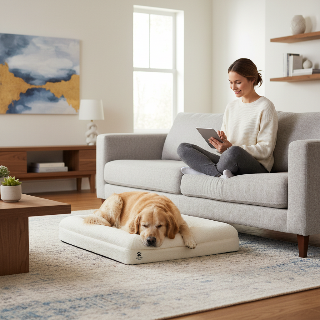 Luxury Orthopedic Dog Bed