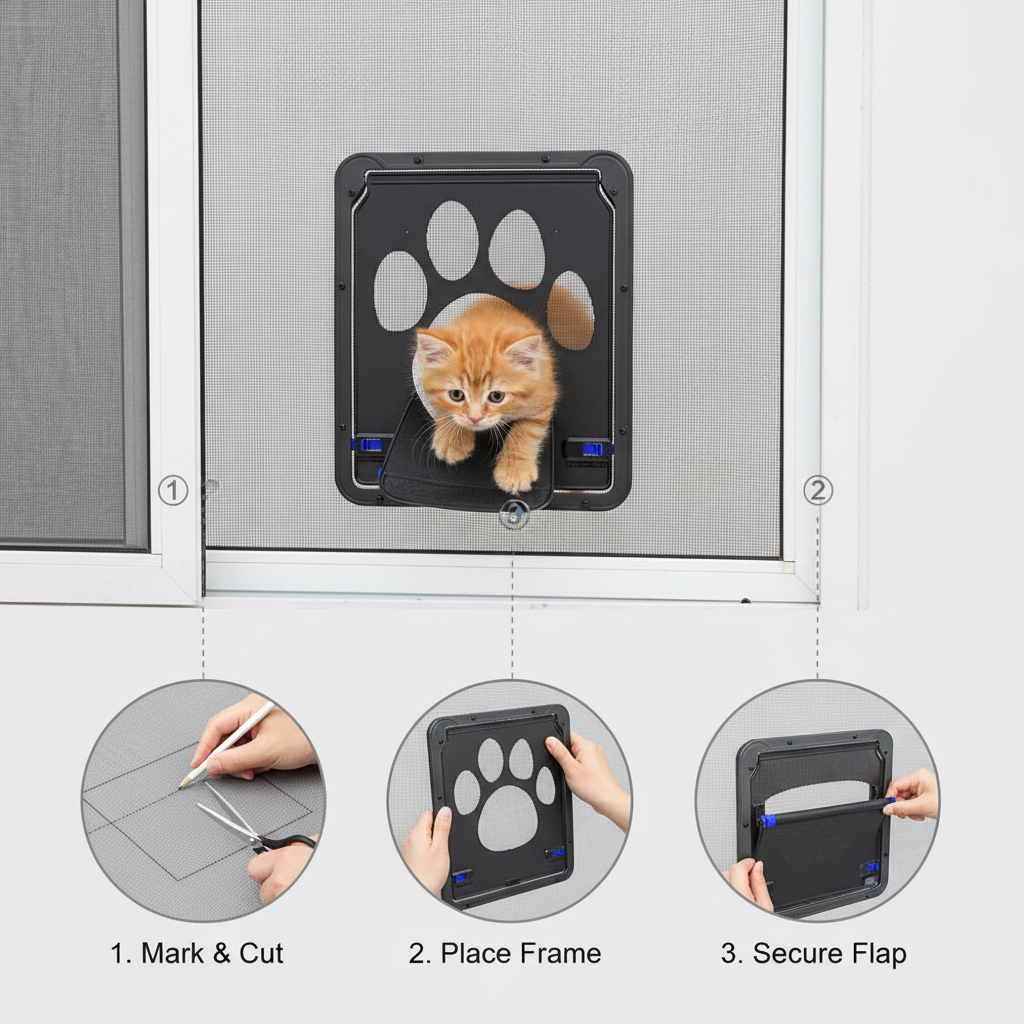 Pet Screen Door – Midfox