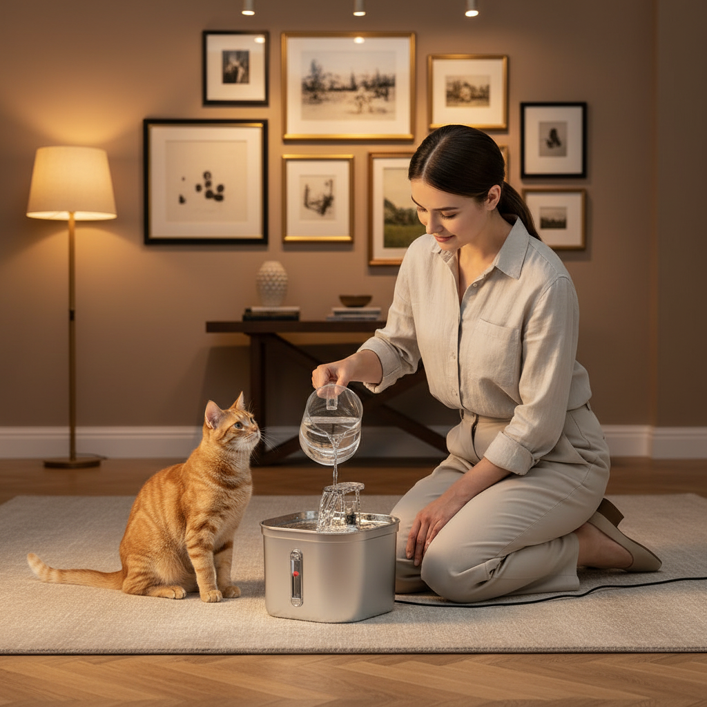 Circulating Pet Water Fountain