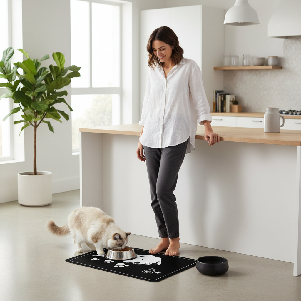 MultiDesign Pet Feeding Mat