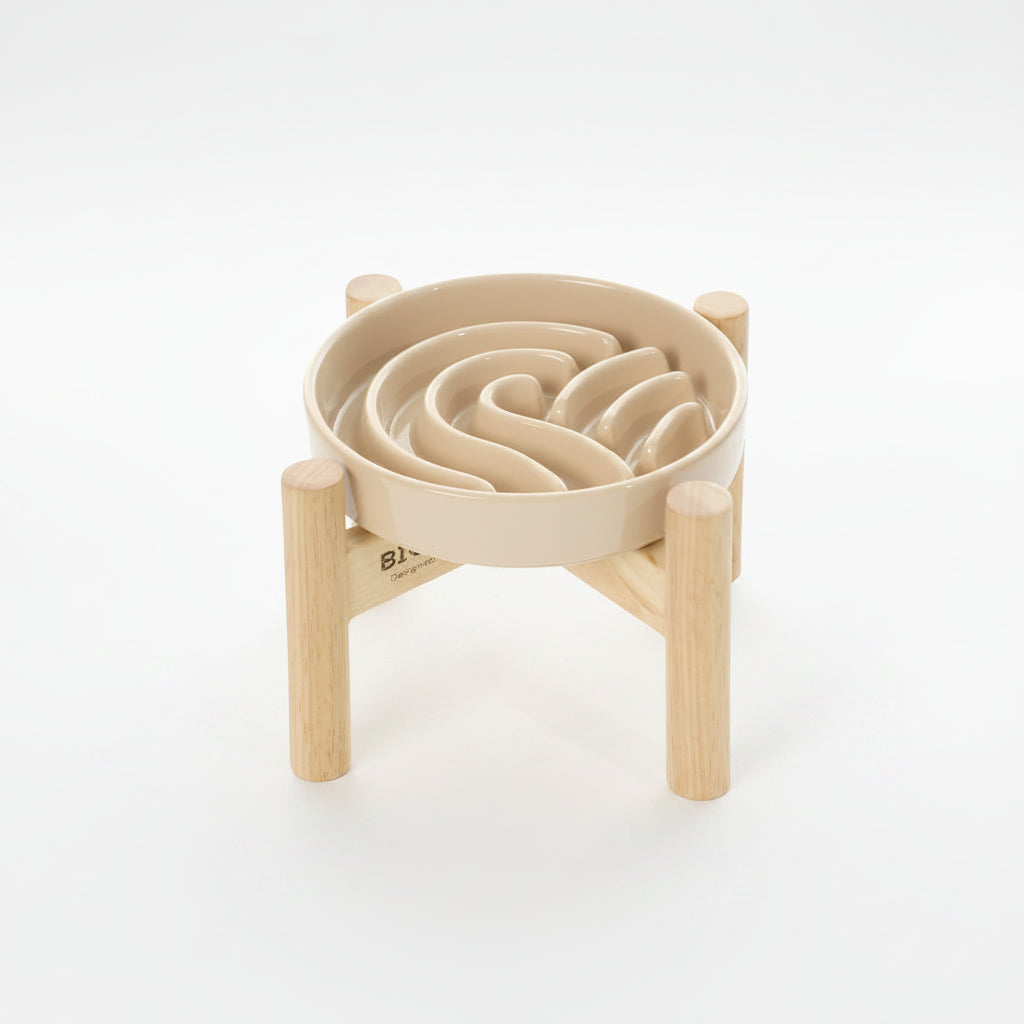 Wave Slow Feeder Dog Bowls