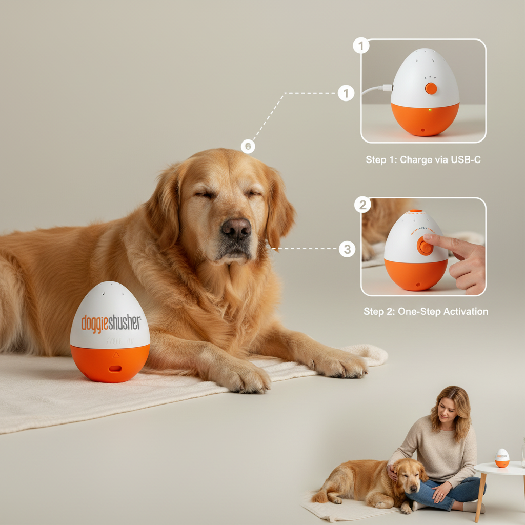Doggie Shusher – Calming Sound Machine