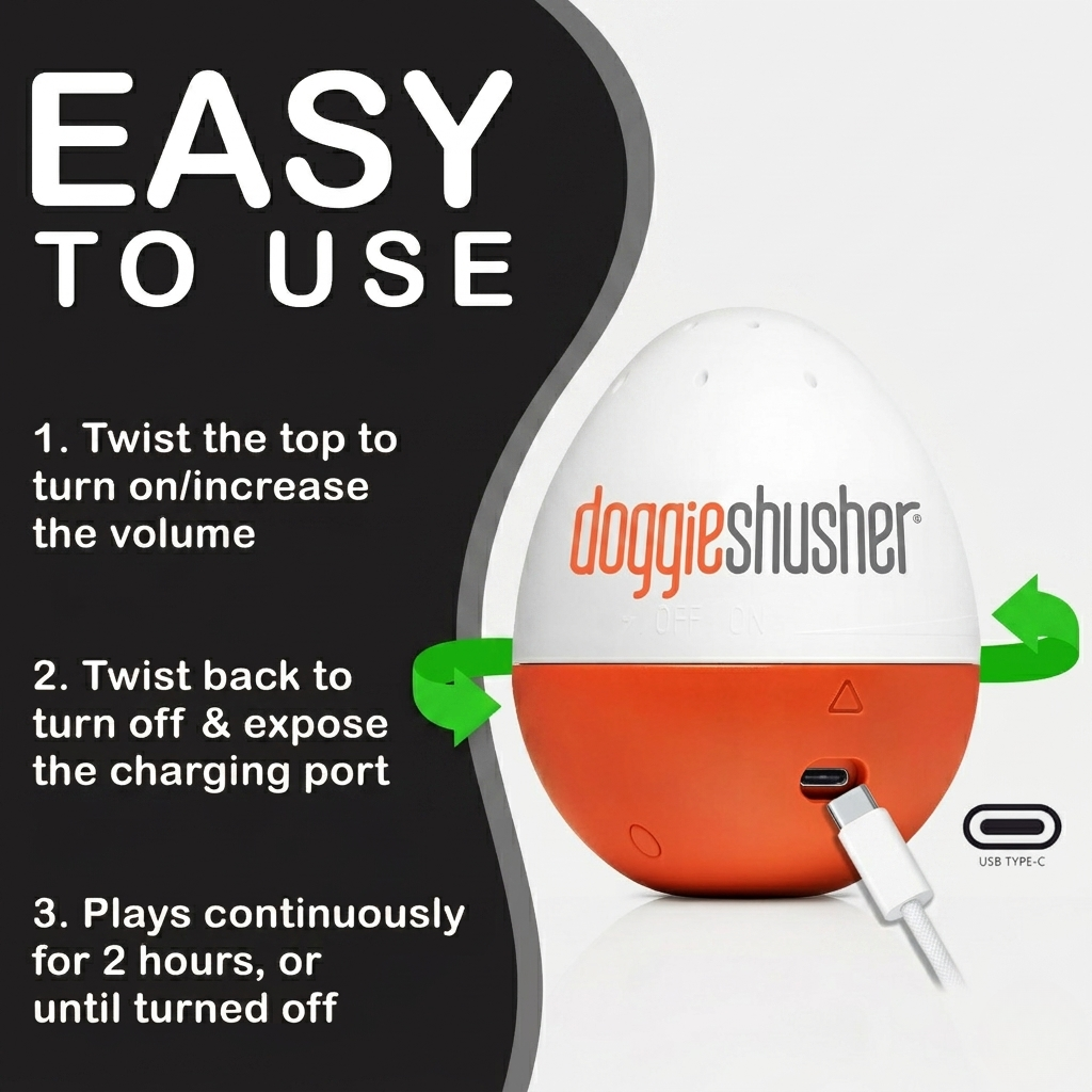 Doggie Shusher – Calming Sound Machine
