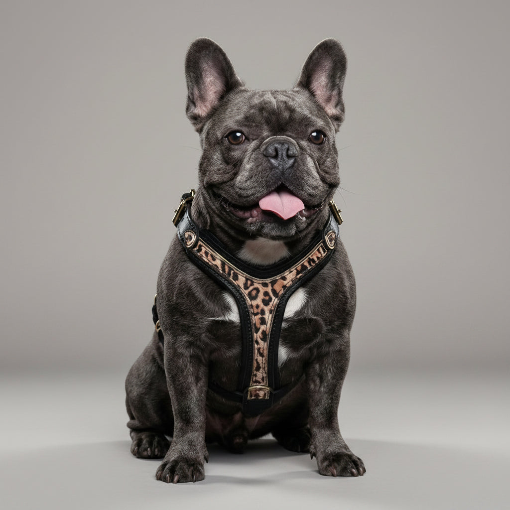 The Leopard Harness Small to Medium Size