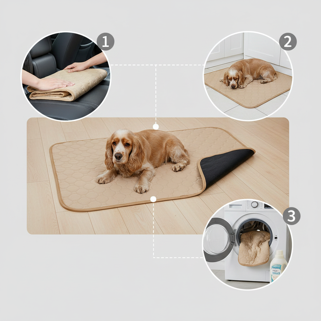 Washable Training Pee Pads for Dogs & Cats