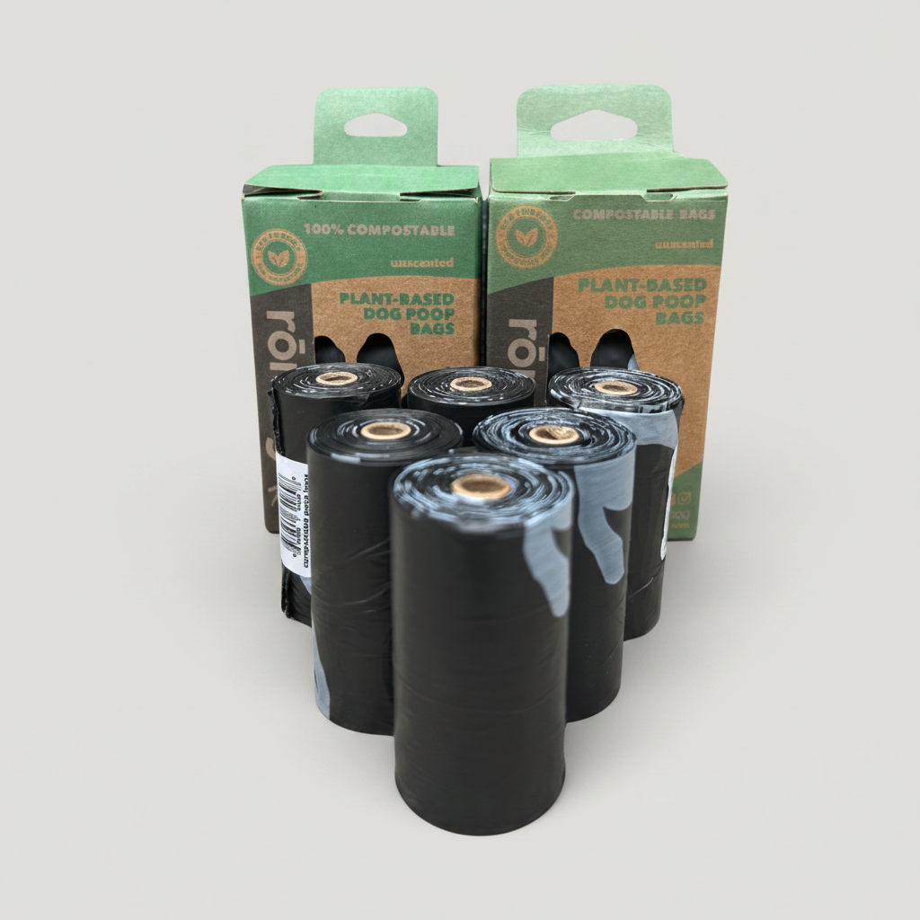 Compostable Plant-Based Poop Bags