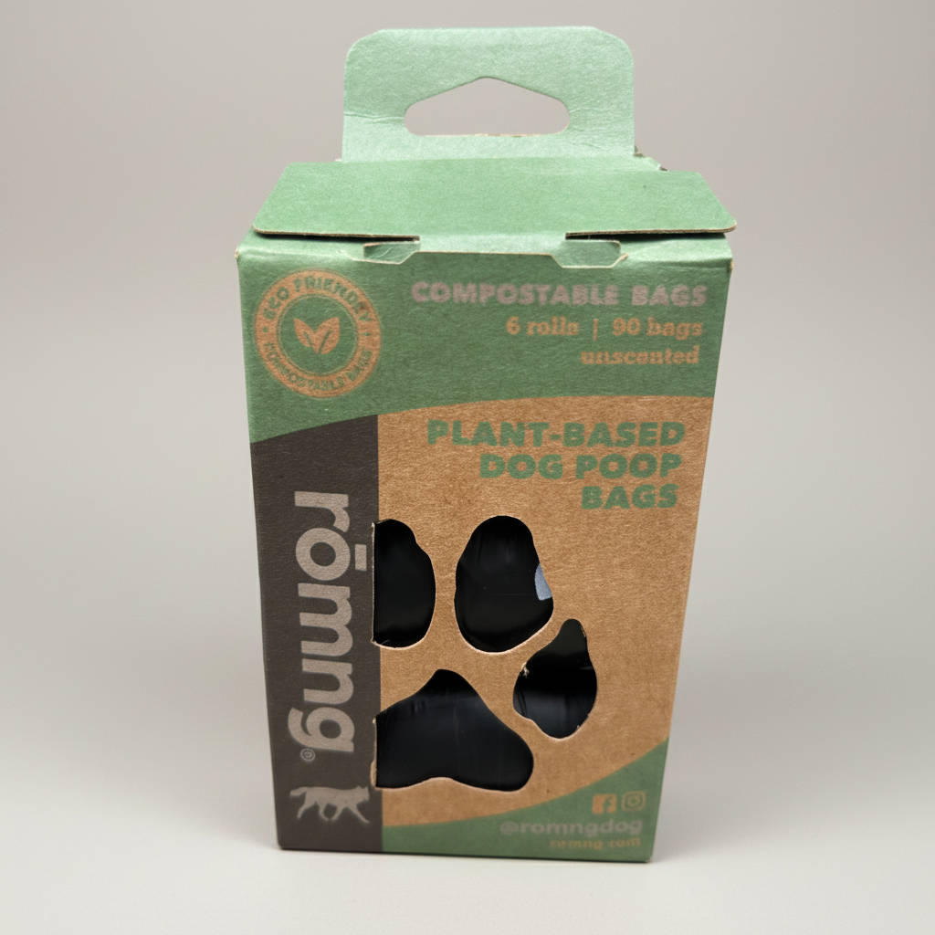 Compostable Plant-Based Poop Bags